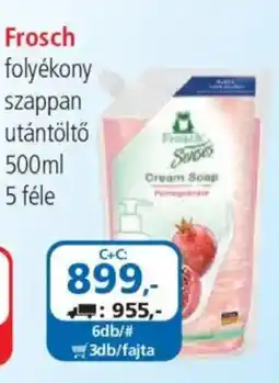 ÁRKLUB Frosch folyékony szappan ajánlat