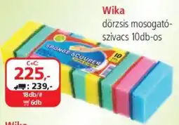 ÁRKLUB Wika dörzsis mosogató-szivacs ajánlat