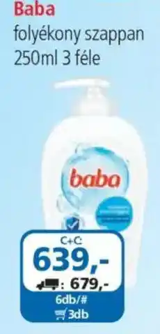 ÁRKLUB Baba folyékony szappan ajánlat