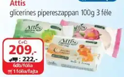 ÁRKLUB Attis glicerines pipereszappan ajánlat