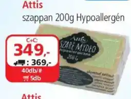 ÁRKLUB Attis szappan ajánlat
