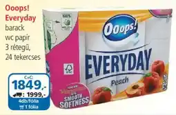 ÁRKLUB Ooops everyday wc papír ajánlat