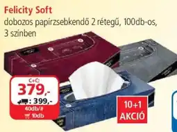 ÁRKLUB Felicity Soft papírzsebkendő ajánlat