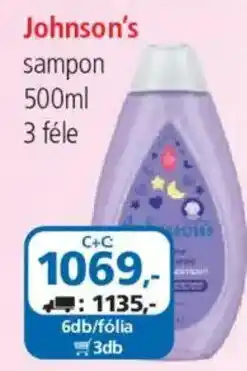 ÁRKLUB johnson's sampon ajánlat