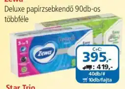 ÁRKLUB Zewa Deluxe papírzsebkendő ajánlat