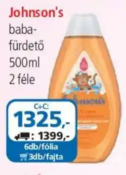 ÁRKLUB johnson's baba-fürdeto ajánlat