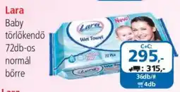 ÁRKLUB Lara baby törölkendő ajánlat