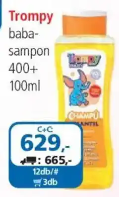 ÁRKLUB Trompy baba-sampon ajánlat