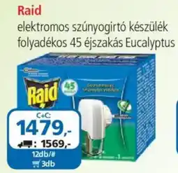 ÁRKLUB Raid elektromos szúnyogirtó készülék ajánlat