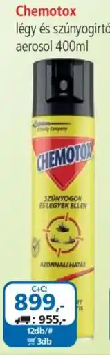 ÁRKLUB Chemotox légy és szúnyogirtó aerosol ajánlat