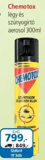 ÁRKLUB Chemotox légy és szúnyogirtó aerosol ajánlat