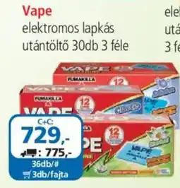 ÁRKLUB Vape elektromos lapkás ajánlat