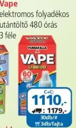 ÁRKLUB Vape elektromos folyadékos ajánlat