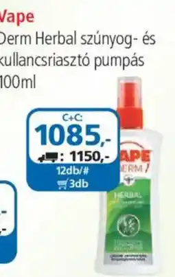 ÁRKLUB Vape Derm Herbal ajánlat