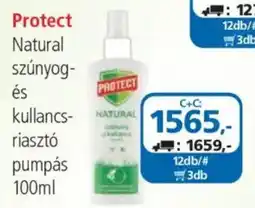 ÁRKLUB Protect natural szúnyog- és kullancsriasztó pumpás ajánlat