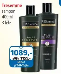 ÁRKLUB Tresemmé sampon ajánlat