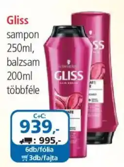 ÁRKLUB Gliss sampon balzsam ajánlat