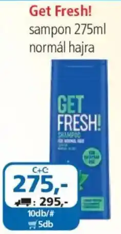 ÁRKLUB get fresh! sampon ajánlat