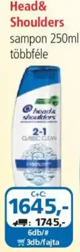 ÁRKLUB head & shoulders sampon ajánlat