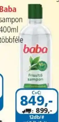 ÁRKLUB baba sampon ajánlat