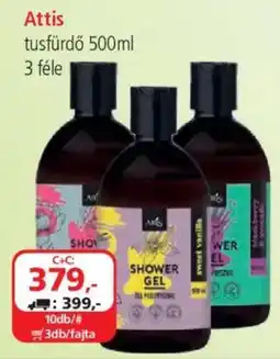 ÁRKLUB Attis tusfürdő ajánlat