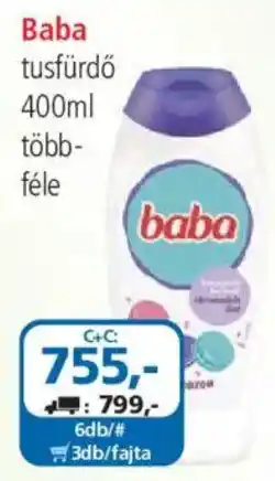 ÁRKLUB Baba tusfürdő ajánlat