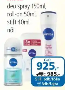 ÁRKLUB nivea deo ajánlat