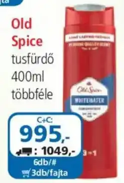 ÁRKLUB Old Spice tusfürdő ajánlat