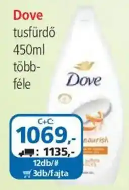 ÁRKLUB Dove tusfürdő ajánlat