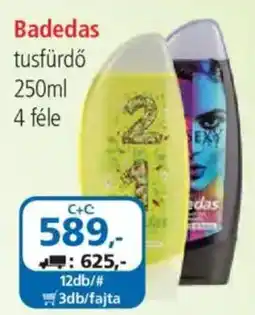 ÁRKLUB Badedas tusfürdő ajánlat