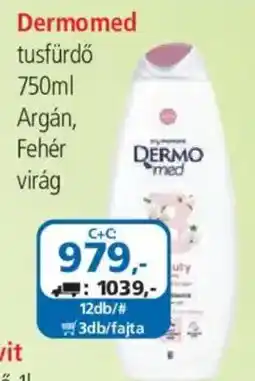 ÁRKLUB Dermomed tusfürdő ajánlat