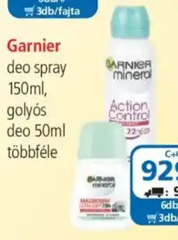 ÁRKLUB Garnier deo spray ajánlat