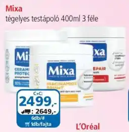 ÁRKLUB Mixa tégyelyes testápoló ajánlat