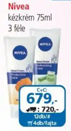 ÁRKLUB Nivea kézkrém ajánlat