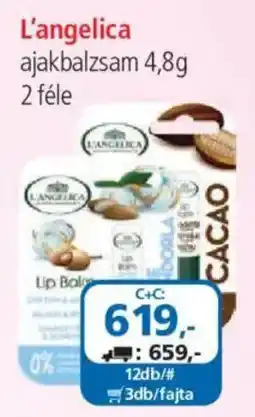 ÁRKLUB L'angelica ajakbalzsam ajánlat