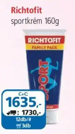 ÁRKLUB Richtofit sportkrém ajánlat