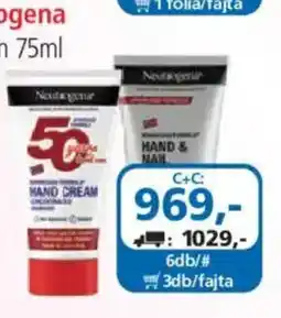ÁRKLUB Neutrogena hand cream ajánlat