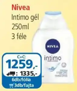 ÁRKLUB Nivea intimo gél ajánlat