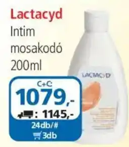 ÁRKLUB Lactacyd intim mosakodó ajánlat