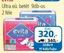 ÁRKLUB Evita ultra eü. betét ajánlat