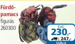 ÁRKLUB Fürdőpamacs figurás ajánlat