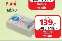 ÁRKLUB Pumi habkő ajánlat