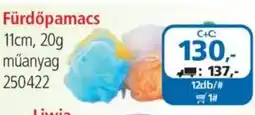 ÁRKLUB Fürdőpamacs ajánlat