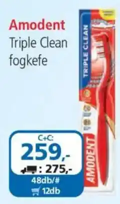 ÁRKLUB Amodent triple clean fogkefe ajánlat