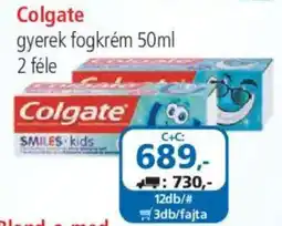 ÁRKLUB Colgate gyerek fogkrém ajánlat