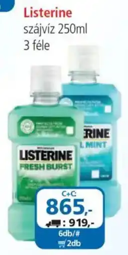 ÁRKLUB Listerine szájvíz ajánlat
