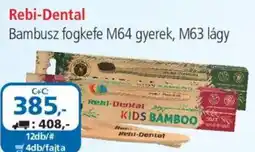 ÁRKLUB Rebi-Dental bambusz fogkefe ajánlat