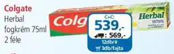 ÁRKLUB Colgate herbal fogkrém ajánlat