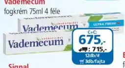 ÁRKLUB Vademecum fogkrém ajánlat