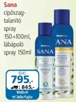 ÁRKLUB Sana cipőszagtalanító spray ajánlat